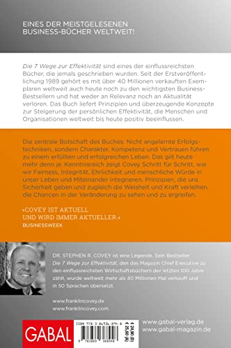 Die 7 Wege zur Effektivität von Stephen R. Covey