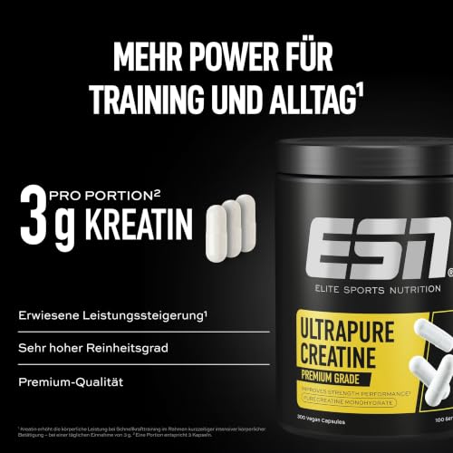 ESN Ultrapure Creatine Monohydrate 300 Kapseln
