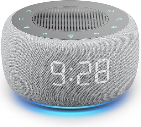 BUFFBEE Wecker mit White Noise & Naturgeräuschen