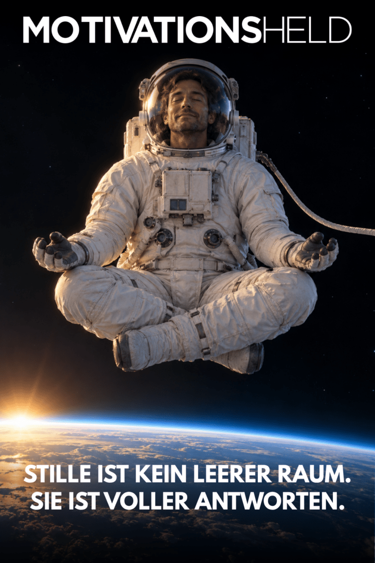 Stille ist kein leerer Raum. Sie ist voller Antworten.