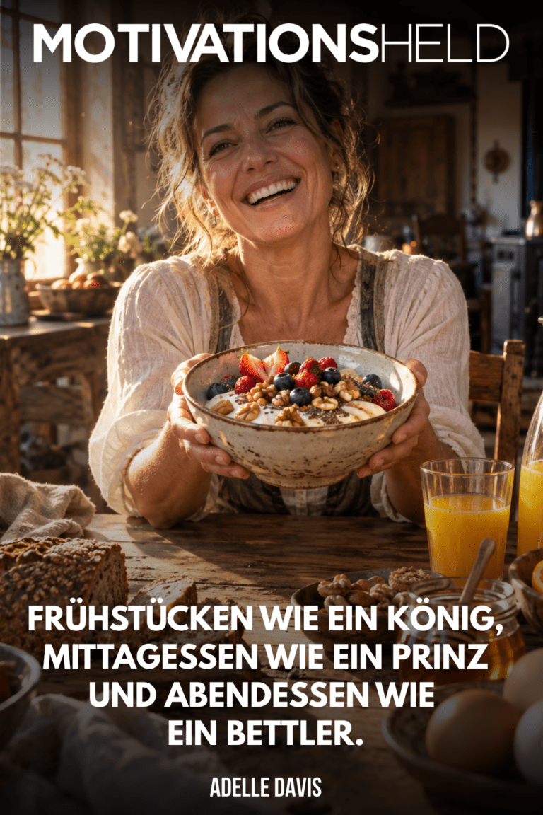 Adelle Davis Zitat über das Frühstück