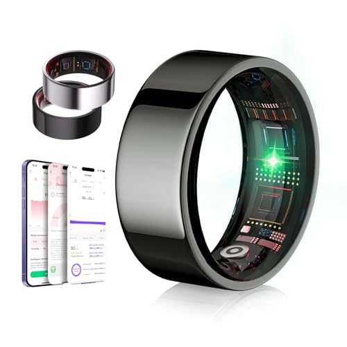Smart Ring 8.Gen IP68 wasserdicht für Schlaf und Herzfrequenz