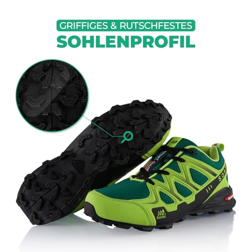 Fusskleidung Wanderschuhe Damen Herren Trail Running Trekking