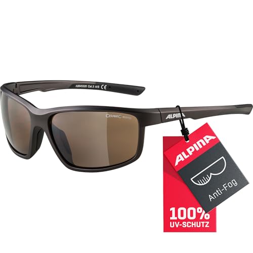 ALPINA DEFEY Sportbrille verspiegelt mit UV-Schutz