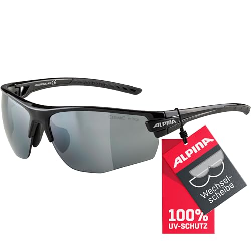 ALPINA TRI-SCRAY 2.0 HR Fahrradbrille mit Wechselscheiben