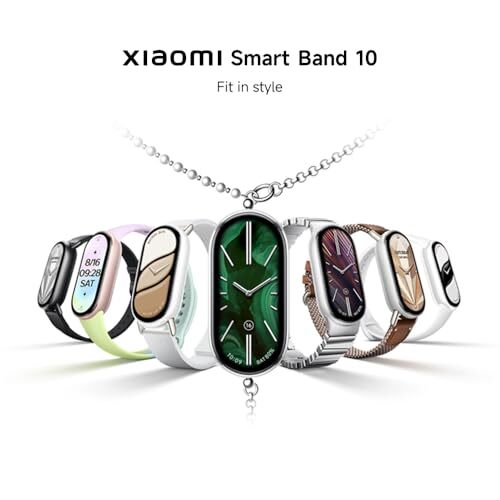 Xiaomi Smart Band 10 Fitness-Tracker mit AMOLED Display