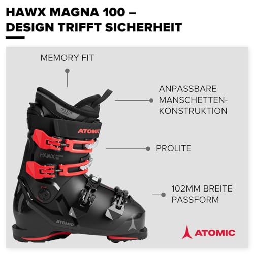 Atomic HAWX Magna 100 Skischuhe mit 102 mm Passform