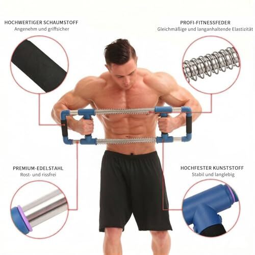 Push Down Bar Brusttrainer für Krafttraining zu Hause