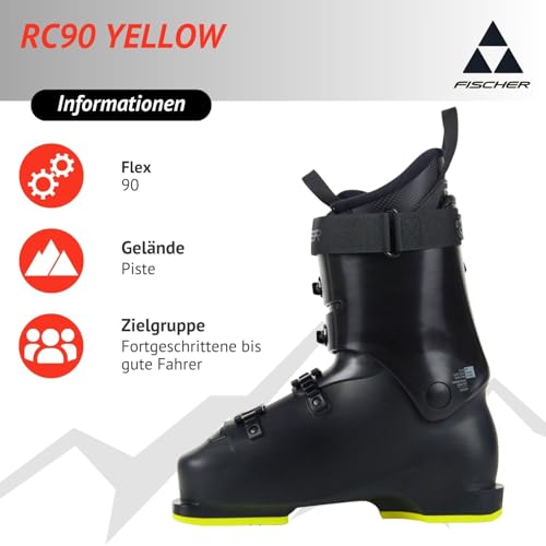 Fischer RC90 Skischuhe Flex 90 breite Passform