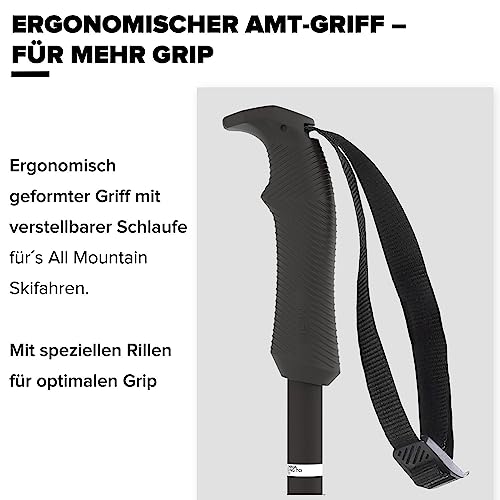 Atomic AMT Skistöcke aus 3* Aluminium mit Pistenteller