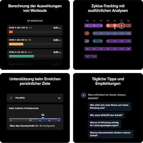 WHOOP 5.0 Aktivitätstracker mit 12-Monats-Mitgliedschaft