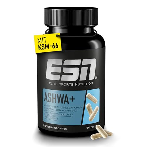 ESN Ashwa+ Ashwagandha Kapseln mit Magnesium und Vitamin B6