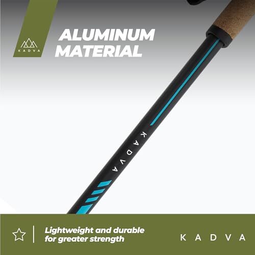 KADVA Nordic Walking Stöcke Luna verstellbar 69-135 cm blau