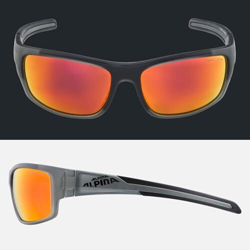 ALPINA TESTIDO Verspiegelte Sport- und Fahrradbrille