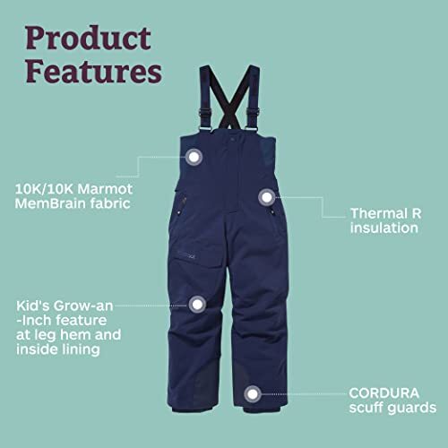 Marmot Rosco Bib Kinder-Thermounterwaesche-Set
