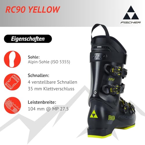 Fischer RC90 Skischuhe Flex 90 breite Passform