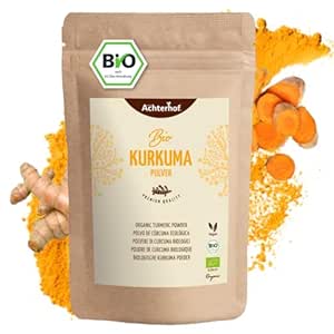 Bio Kurkuma Pulver – Goldene Milch & asiatische Küche (250g)