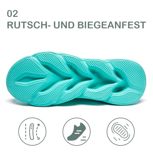 ZDFQLGV Herren Laufschuhe leicht atmungsaktiv rutschfest