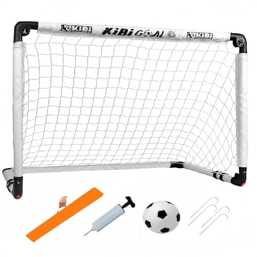 Fußballtor Kinder faltbar 60x45cm/90x60cm/115x80cm Indoor