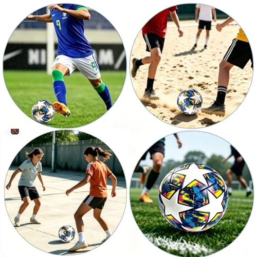 Fußball Größe 5 für Training und Freizeit