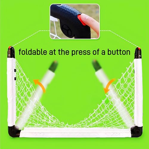 Fußballtor Kinder faltbar 60x45cm/90x60cm/115x80cm Indoor