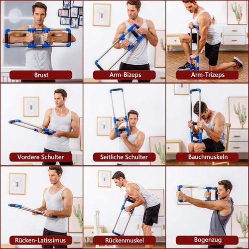 Push Down Bar Brusttrainer für Krafttraining zu Hause