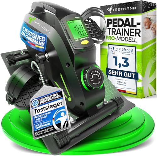 Tretmann Pedaltrainer Pro mit Anti-Rutsch-Matte DEKRA geprüft