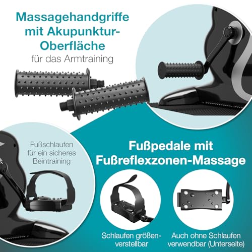 ELONEO 2in1 Arm- und Beintrainer mit Motor und Display