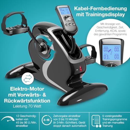 ELONEO 2in1 Arm- und Beintrainer mit Motor und Display