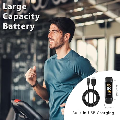 MORELOCO Fitness Tracker mit AMOLED Display und Schlaftracking