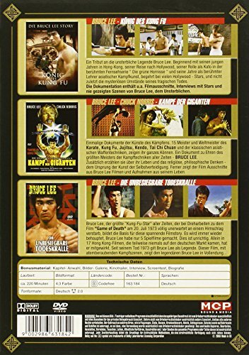 Bruce Lee Collection - 3 DVDs mit den legendären Filmen