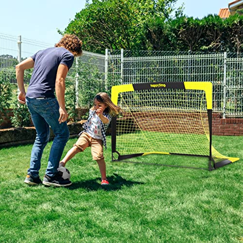 Happy Jump Pop-Up Fußballtor faltbar für Kinder & Erwachsene