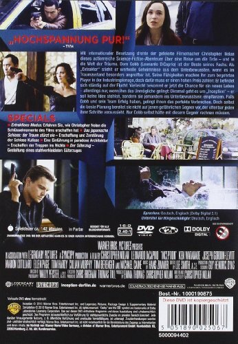 Inception - Science-Fiction-Thriller mit Leonardo DiCaprio