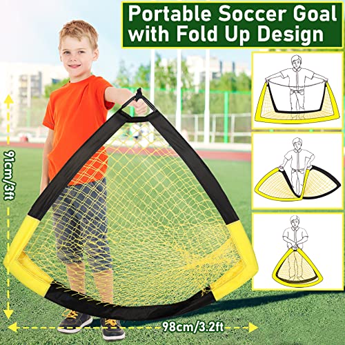 Happy Jump Pop-Up Fußballtor faltbar für Kinder & Erwachsene