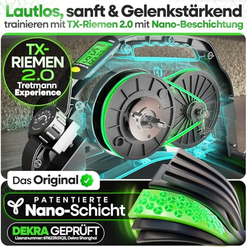 Tretmann Pedaltrainer Pro mit Anti-Rutsch-Matte DEKRA geprüft