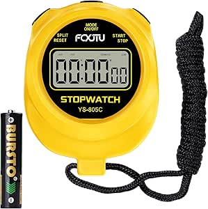 Stoppuhr mit großem Display und Countdown-Funktion