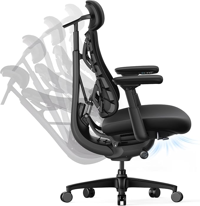 LiberNovo PRO Airflow Bürostuhl mit aktiver Sitzbelüftung