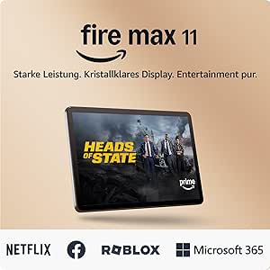 Amazon Fire Max 11 Tablet - 128GB, 11 Zoll Display, 14h Akku