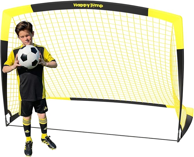 Happy Jump Pop-Up Fußballtor faltbar für Kinder & Erwachsene