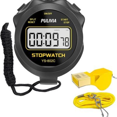 PULIVIA Digitale Stoppuhr für Training und Schwimmen