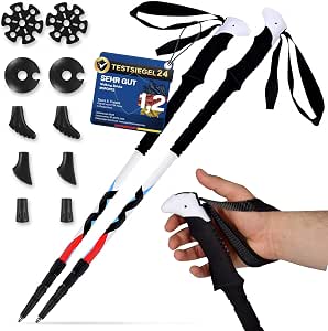 Nordic Walking Stöcke Premium aus Carbon