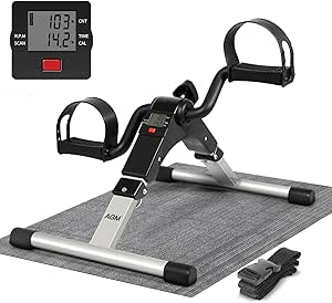 AGM Mini-Heimtrainer für Arme und Beine mit LCD-Monitor