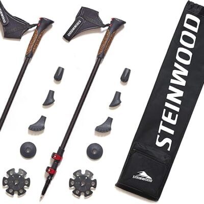 Steinwood Carbon Nordic Walking Stöcke verstellbar