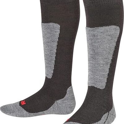 FALKE Active Ski Skisocken Kinder Unisex mit Wollanteil