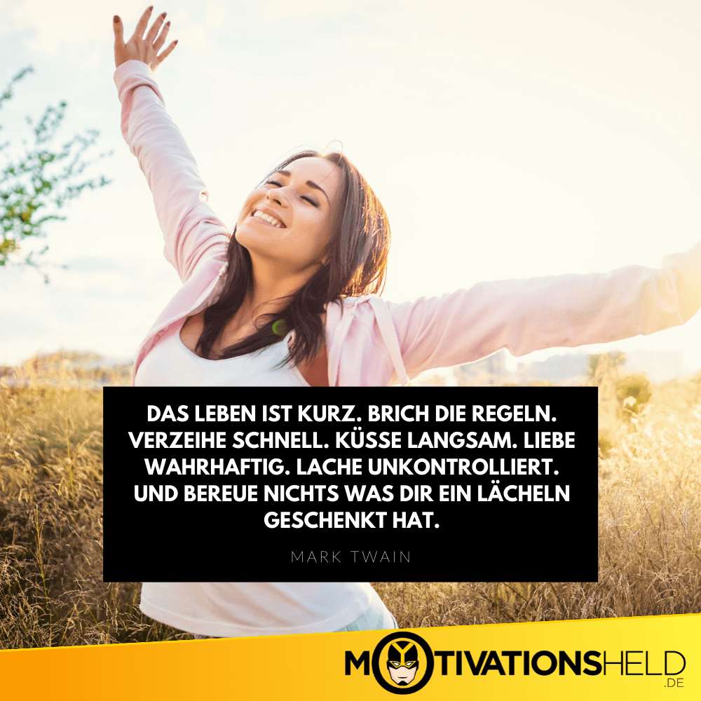 mark twain zitate das leben ist kurz