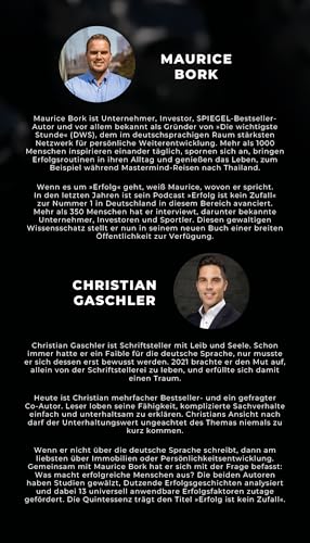 Erfolg ist kein Zufall: Erfolgsfaktoren für Reichtum und Glück