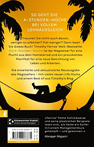 Die 4-Stunden-Woche: Mehr Zeit, mehr Geld, mehr Leben