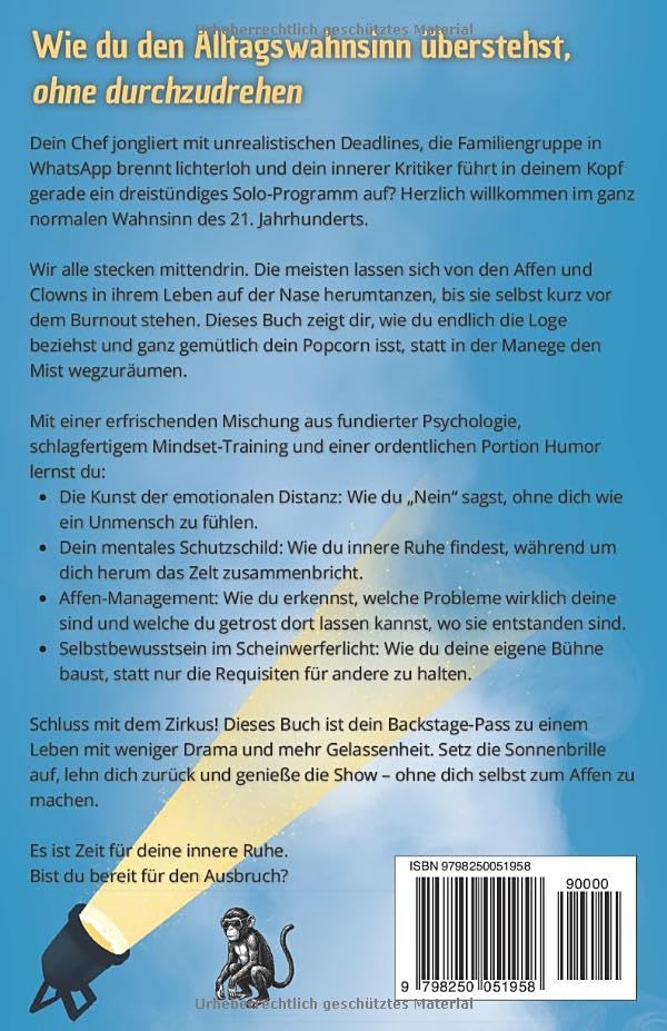 Nicht mein Zirkus, nicht meine Affen - Resilienz-Mindset