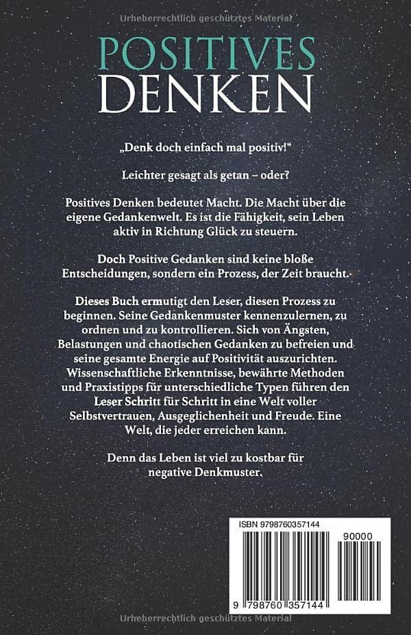 Positives Denken - Innere Blockaden lösen